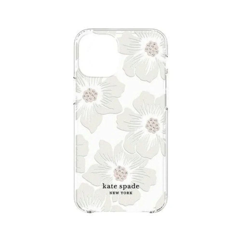 Kate Spade Women's Floral‎ Print Pink & White Phone Case i Phone 5.4